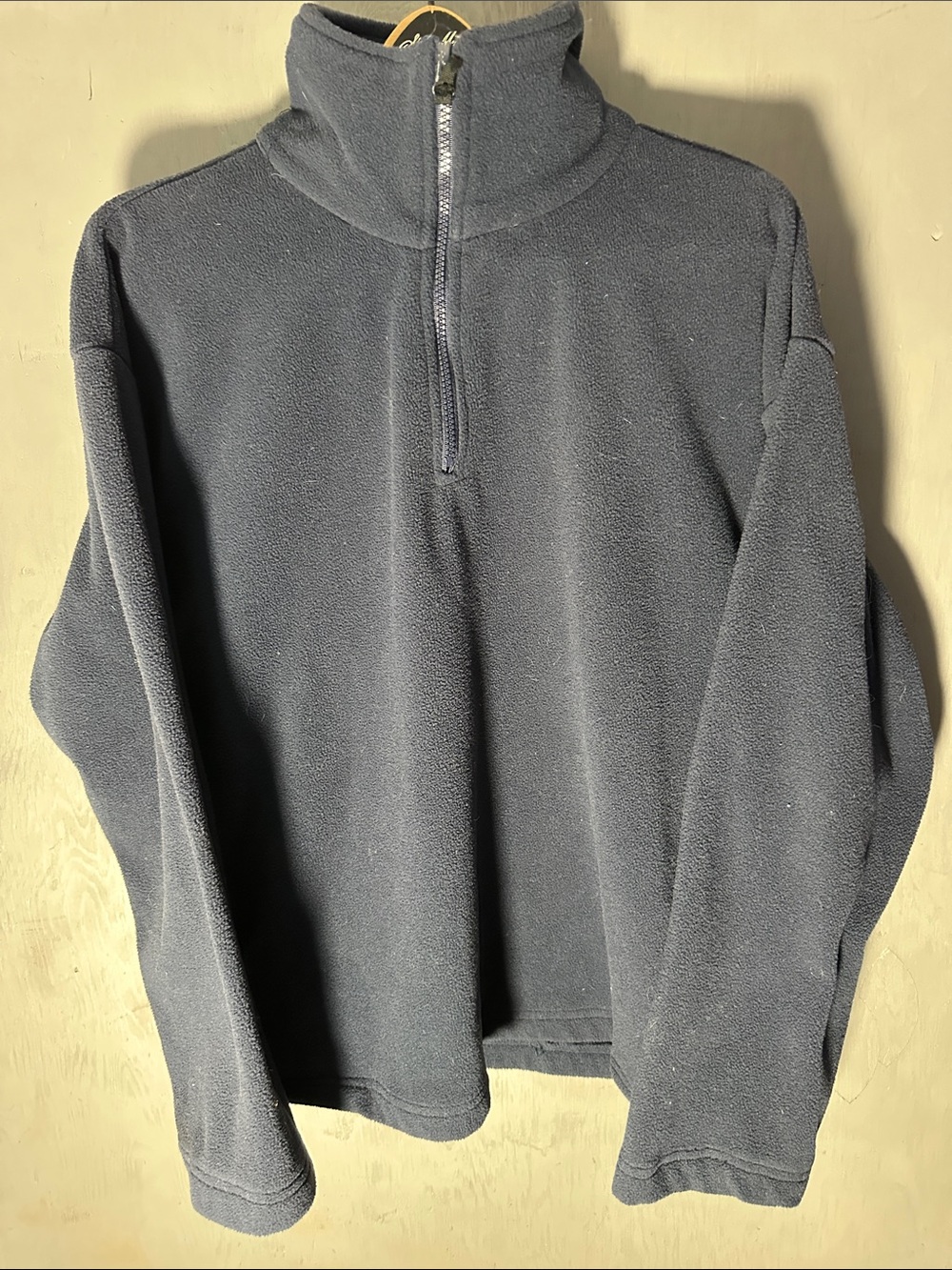 Iceberg Men’s Half-Zip Fleece Pullover - Navy